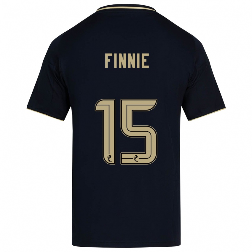 ילדים מדיסון פיני #15 כחול נייבי זהב הרחק ג'רזי 2025/26 חולצה קצרה