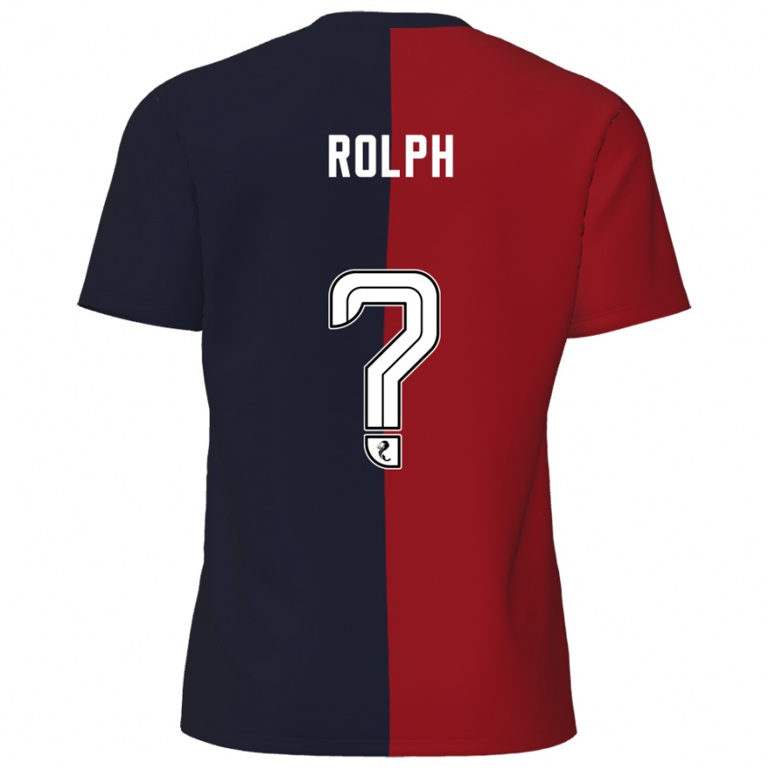 ילדים Kirsten Rolph #0 אדום כחול נייבי הרחק ג'רזי 2025/26 חולצה קצרה