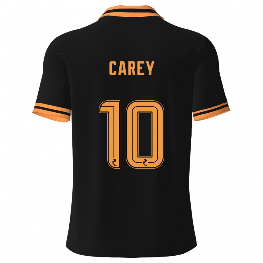 ילדים גראהם קארי #10 שחור צהוב הרחק ג'רזי 2025/26 חולצה קצרה