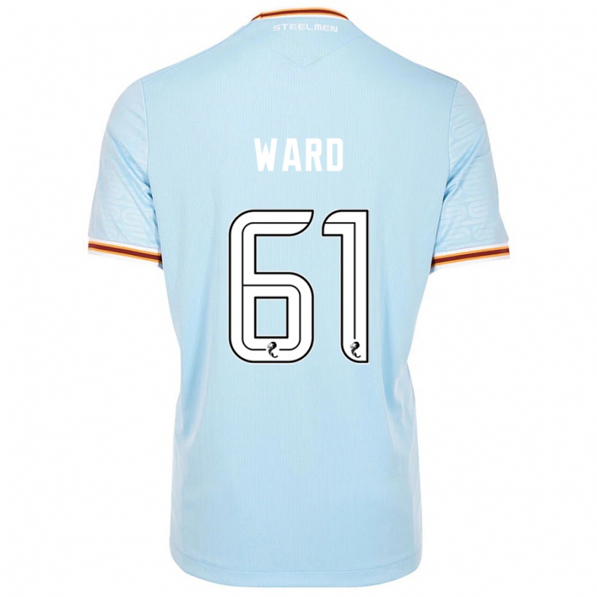 ילדים קאלום וורד #61 תכלת הרחק ג'רזי 2025/26 חולצה קצרה