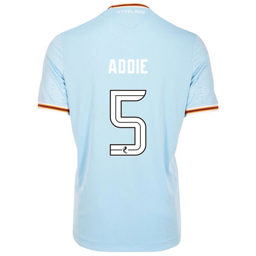 ילדים Jo Addie #5 תכלת הרחק ג'רזי 2025/26 חולצה קצרה