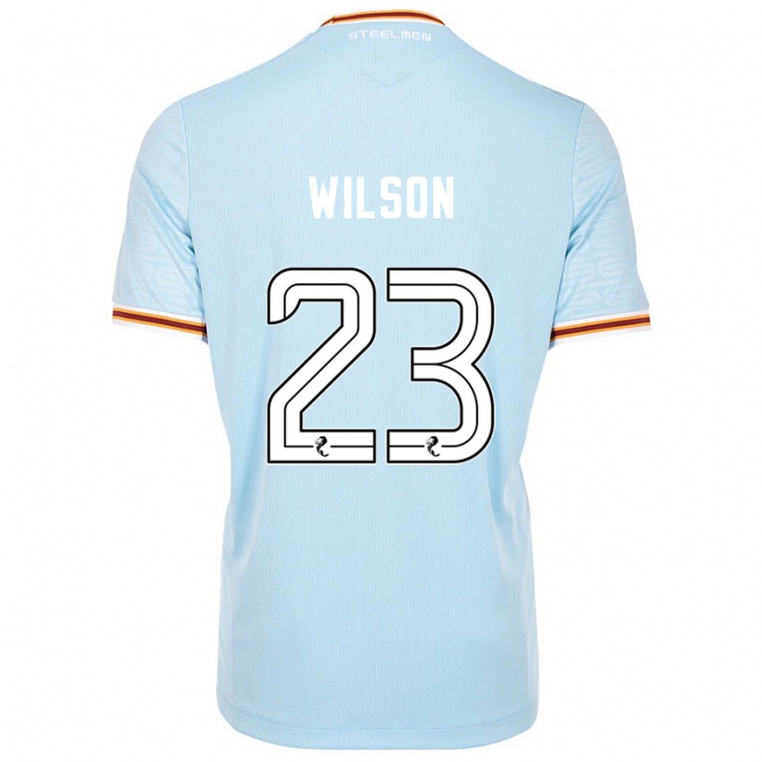 ילדים יואן וילסון #23 תכלת הרחק ג'רזי 2025/26 חולצה קצרה