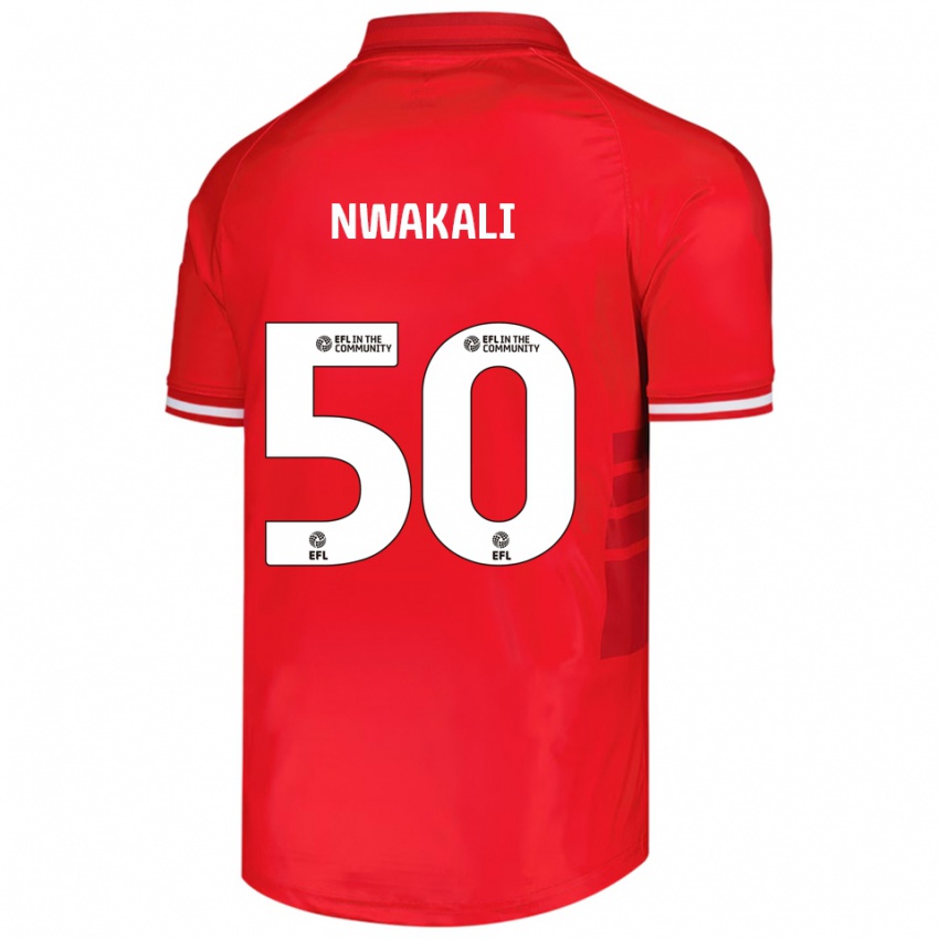 גברים קלצ'י נווקאלי #50 אדום לבן ג'רזי ביתית 2025/26 חולצה קצרה