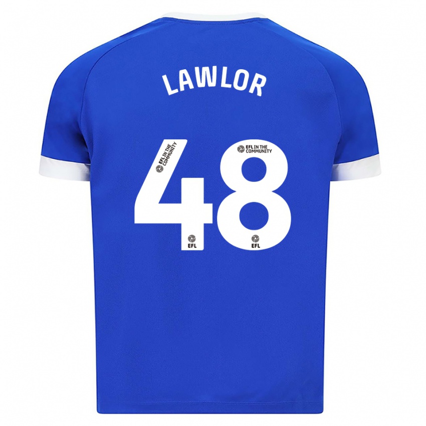 גברים דילן לוור #48 כחול לבן ג'רזי ביתית 2025/26 חולצה קצרה