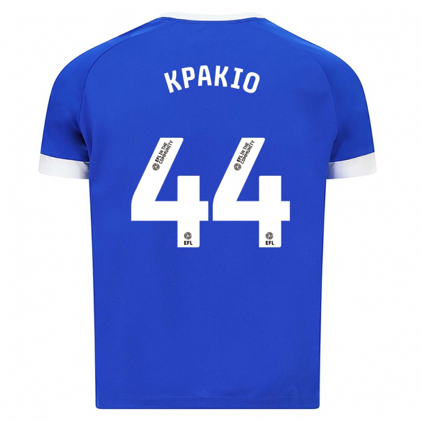 גברים רונן ק פאקיו #44 כחול לבן ג'רזי ביתית 2025/26 חולצה קצרה