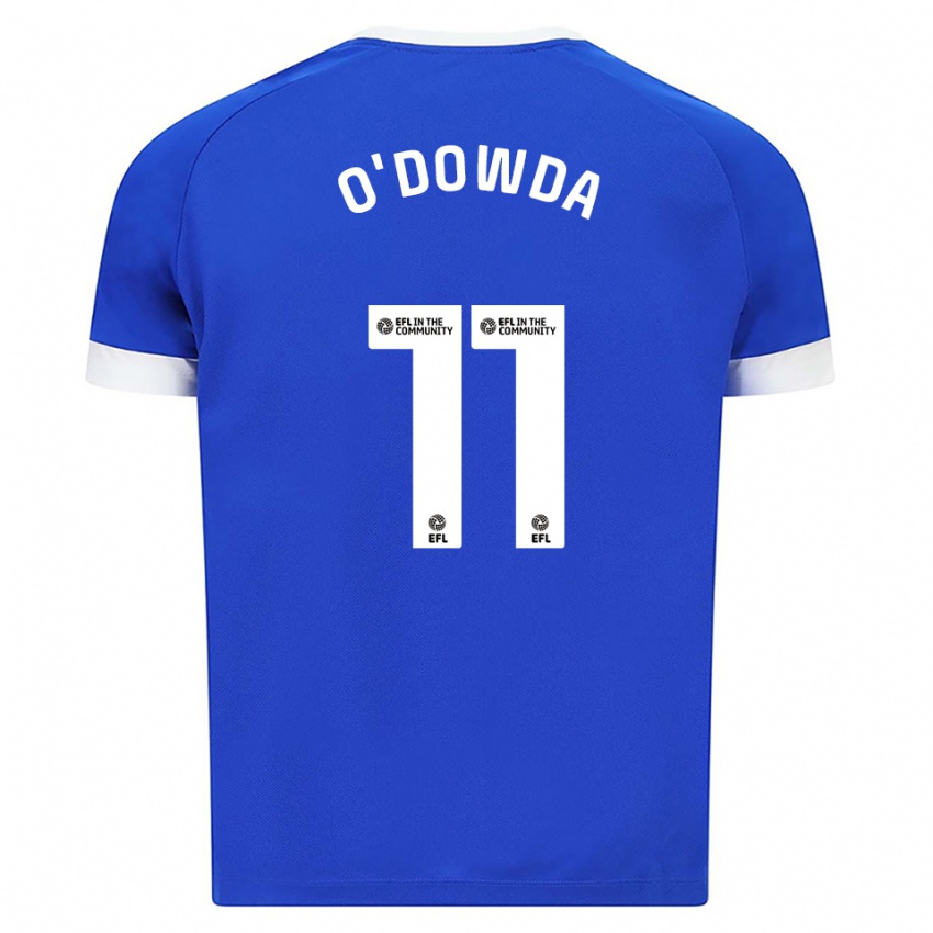 גברים קאלום או'דאודה #11 כחול לבן ג'רזי ביתית 2025/26 חולצה קצרה גברים קאלום או'דאודה #11 כחול לבן ג'רזי ביתית 2025/26 חולצה קצרה