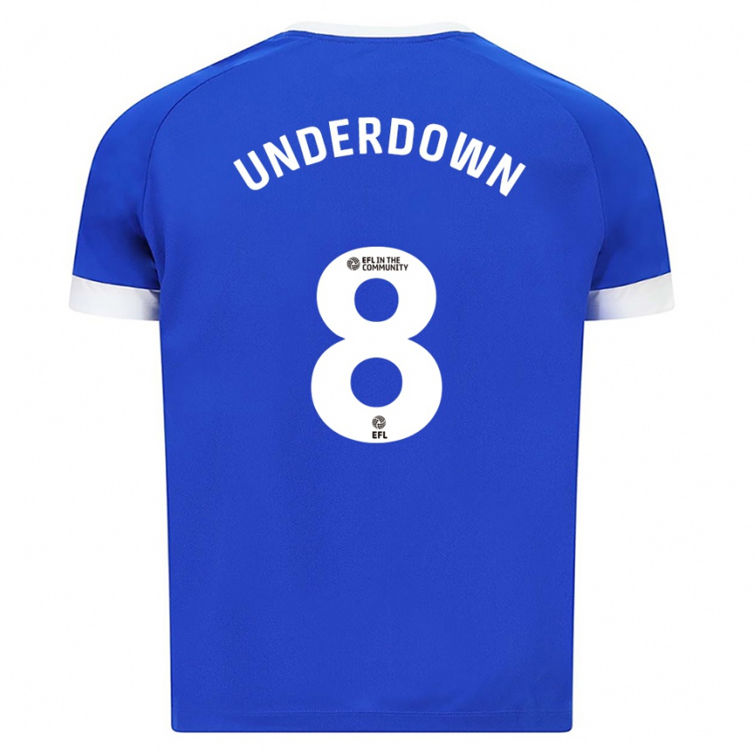 גברים קנישה-מיי אונדרדון #8 כחול לבן ג'רזי ביתית 2025/26 חולצה קצרה