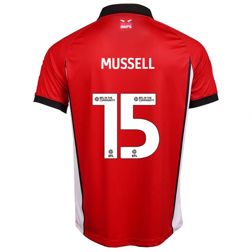 גברים תיאו מאסל #15 אדום לבן ג'רזי ביתית 2025/26 חולצה קצרה גברים תיאו מאסל #15 אדום לבן ג'רזי ביתית 2025/26 חולצה קצרה