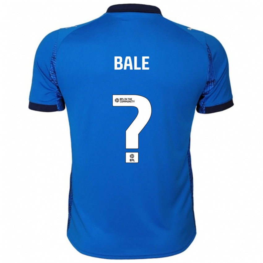 גברים Ella-Mai Bale #0 כחול לבן ג'רזי ביתית 2025/26 חולצה קצרה