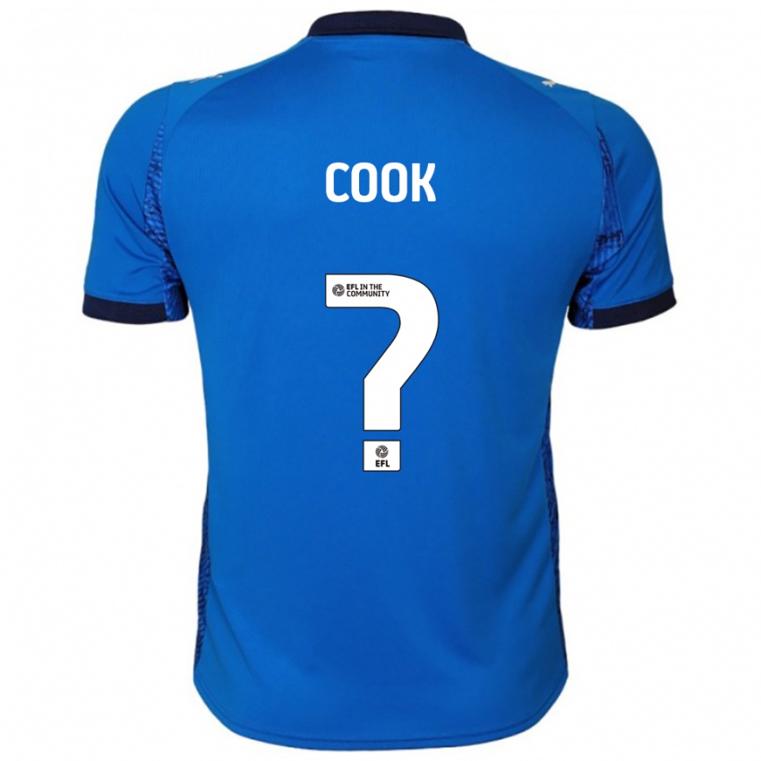 גברים Lola Cook #0 כחול לבן ג'רזי ביתית 2025/26 חולצה קצרה