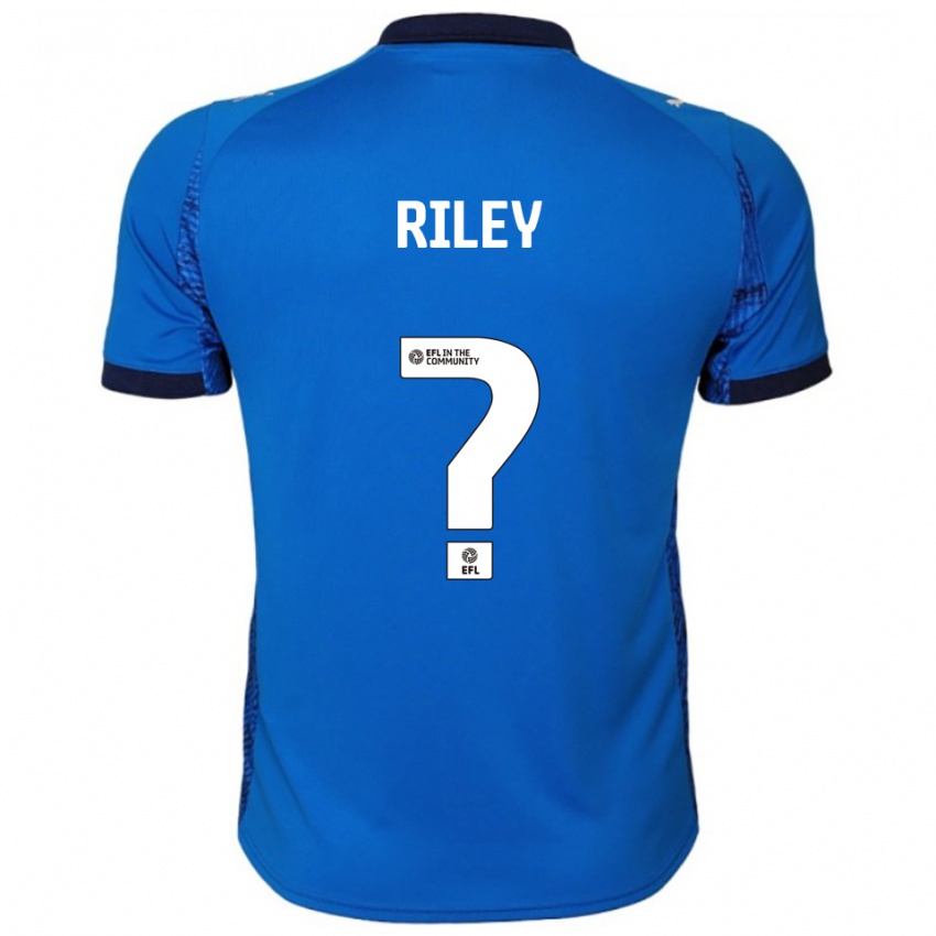 גברים Melissa Riley #0 כחול לבן ג'רזי ביתית 2025/26 חולצה קצרה