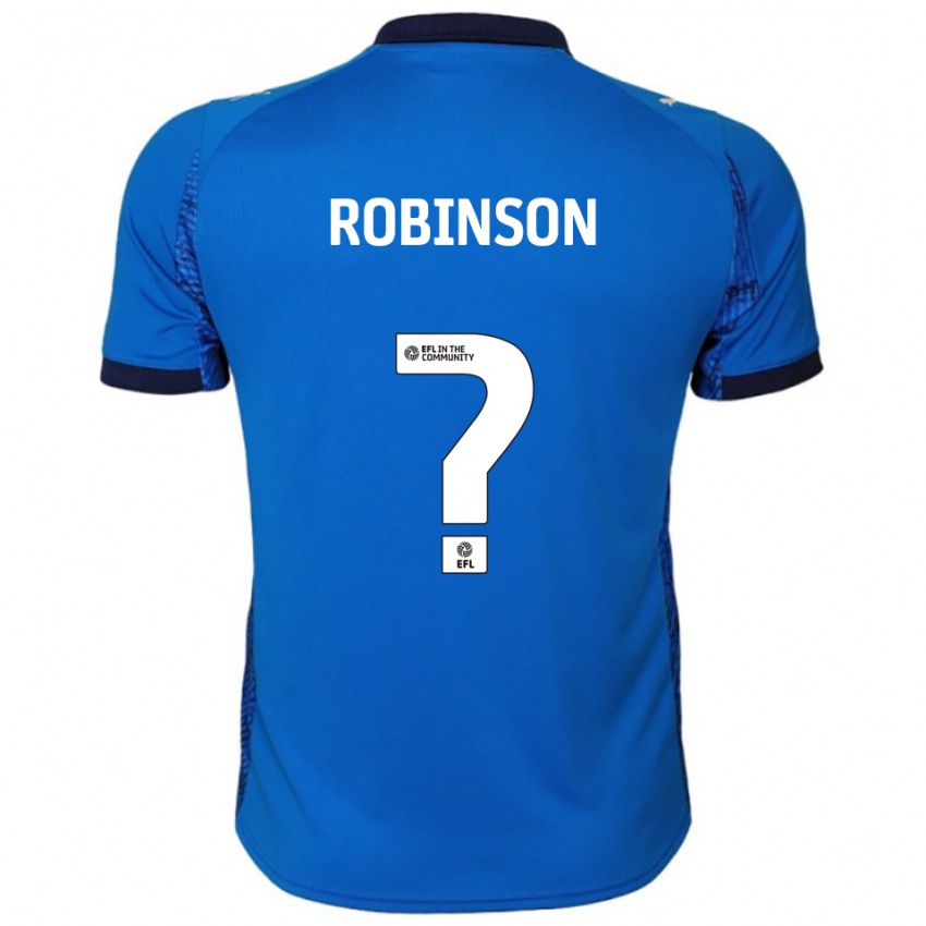 גברים Brooke Robinson #0 כחול לבן ג'רזי ביתית 2025/26 חולצה קצרה