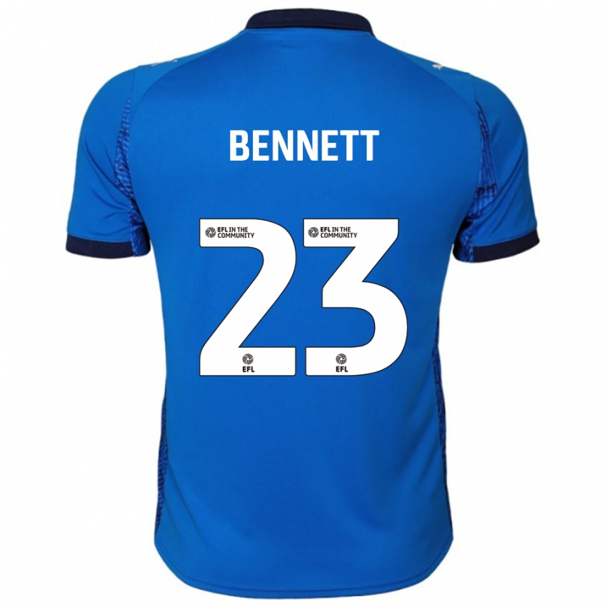 גברים Renai Bennett #23 כחול לבן ג'רזי ביתית 2025/26 חולצה קצרה