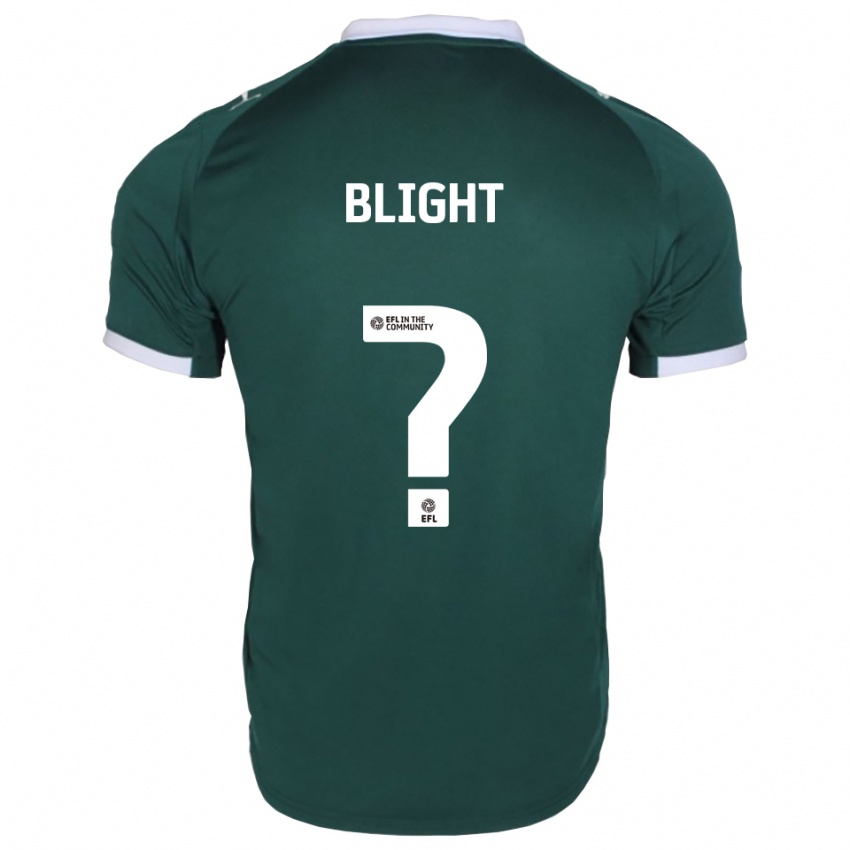 גברים Kelsey Blight #0 ירוק לבן ג'רזי ביתית 2025/26 חולצה קצרה