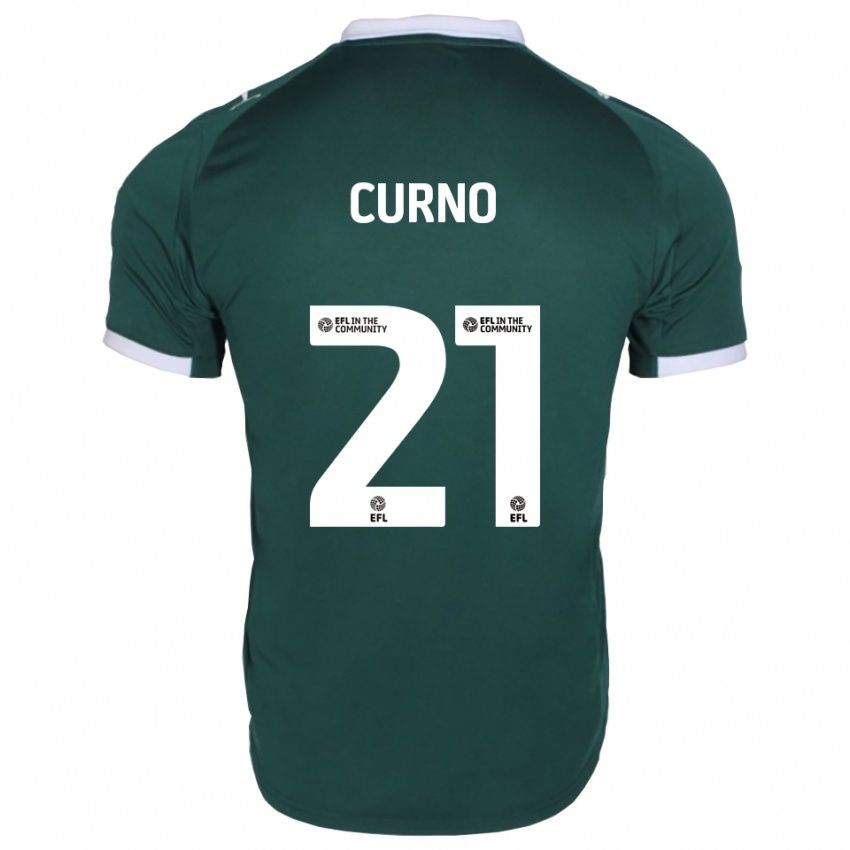 גברים מאדי קורנו #21 ירוק לבן ג'רזי ביתית 2025/26 חולצה קצרה