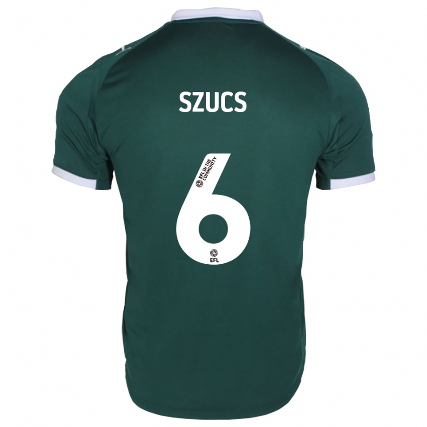 גברים קורנל סוץ' #6 ירוק לבן ג'רזי ביתית 2025/26 חולצה קצרה