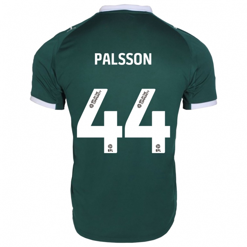 גברים ויקטור פאלסון #44 ירוק לבן ג'רזי ביתית 2025/26 חולצה קצרה