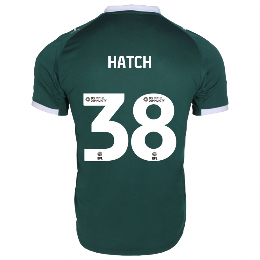 גברים ג'וזף האץ' #38 ירוק לבן ג'רזי ביתית 2025/26 חולצה קצרה