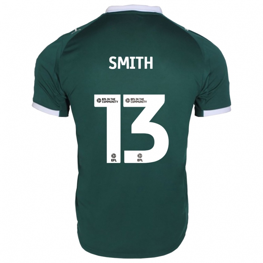 גברים גרייס סמית' #13 ירוק לבן ג'רזי ביתית 2025/26 חולצה קצרה