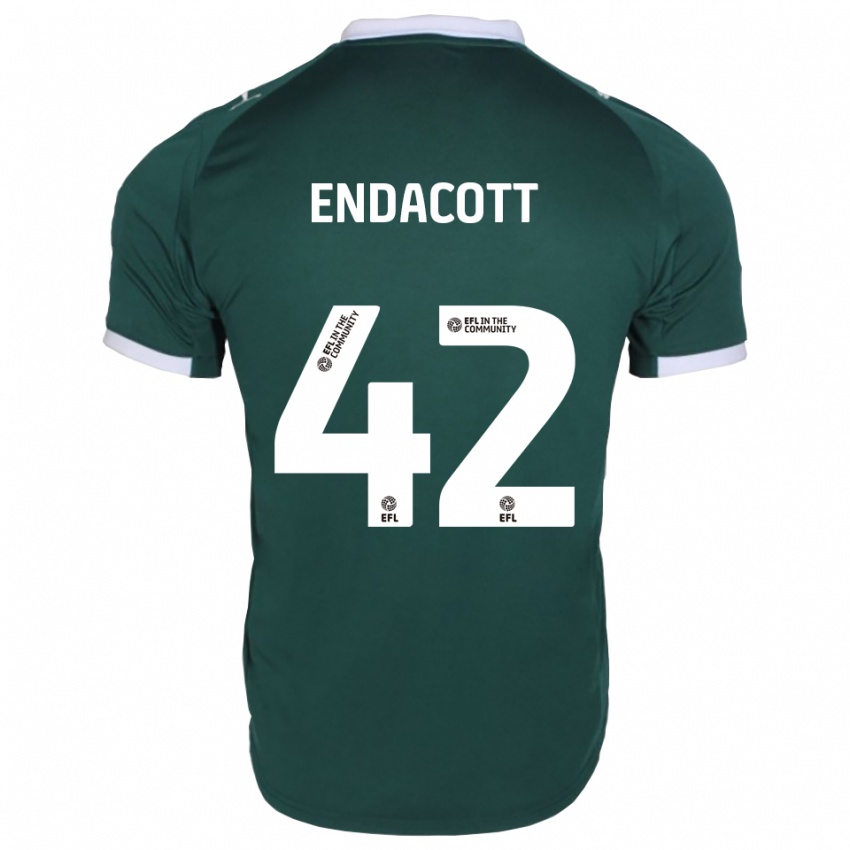 גברים ג׳ק אנדקוט #42 ירוק לבן ג'רזי ביתית 2025/26 חולצה קצרה