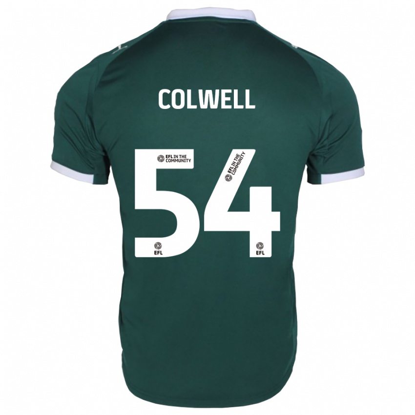 גברים לואיס קולוול #54 ירוק לבן ג'רזי ביתית 2025/26 חולצה קצרה