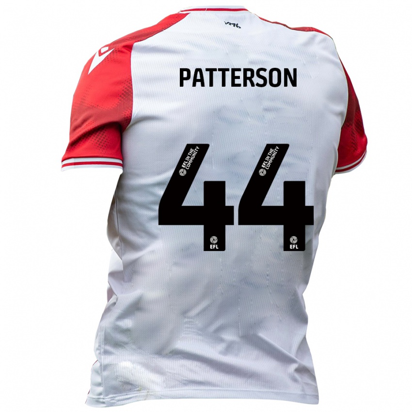 גברים פיניקס פטרסון #44 לבן אדום ג'רזי ביתית 2025/26 חולצה קצרה