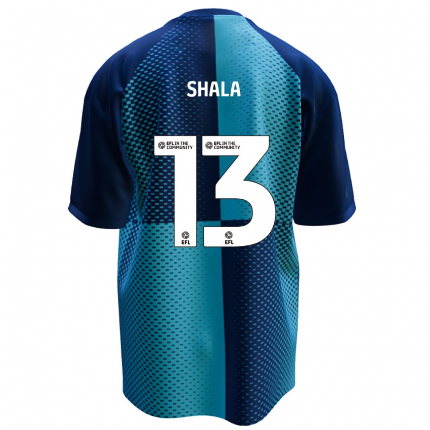 גברים לורנס שאלה #13 כחול תכלת ג'רזי ביתית 2025/26 חולצה קצרה