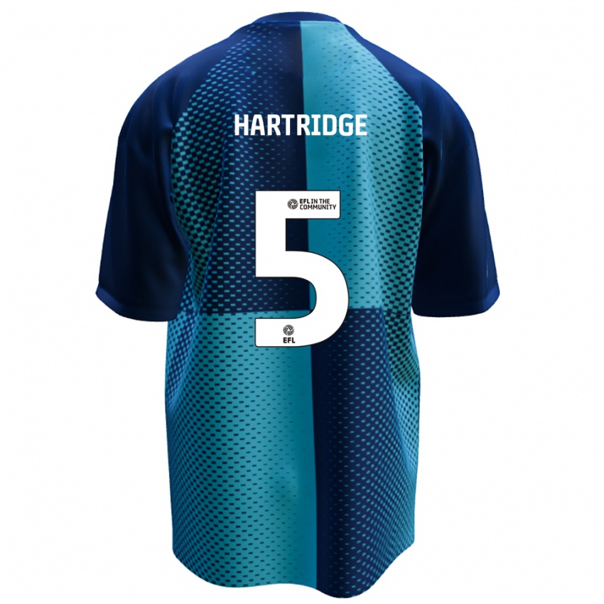 גברים אלכס הארטרידג' #5 כחול תכלת ג'רזי ביתית 2025/26 חולצה קצרה