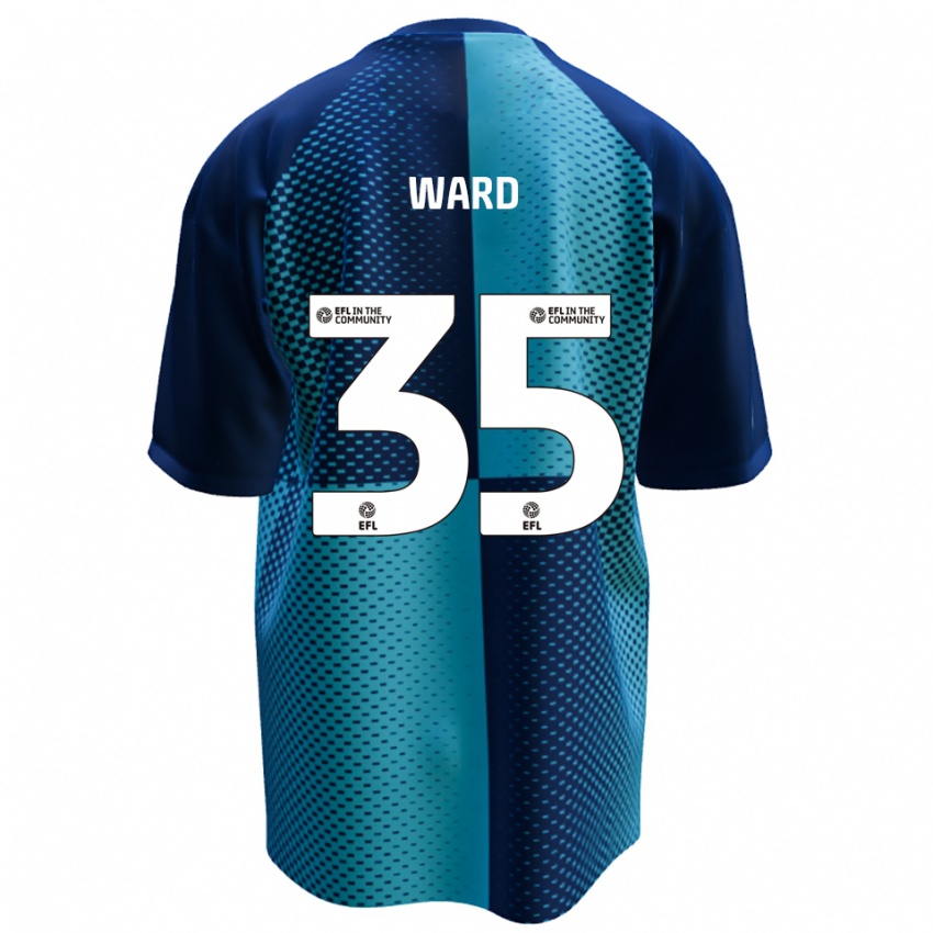 גברים כריסטי וורד #35 כחול תכלת ג'רזי ביתית 2025/26 חולצה קצרה