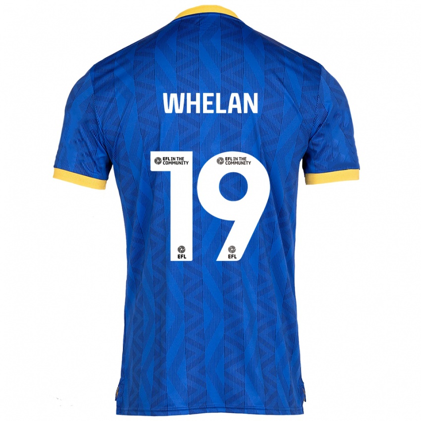 גברים Kelly-Jade Whelan #19 כחול נייבי צהוב ג'רזי ביתית 2025/26 חולצה קצרה