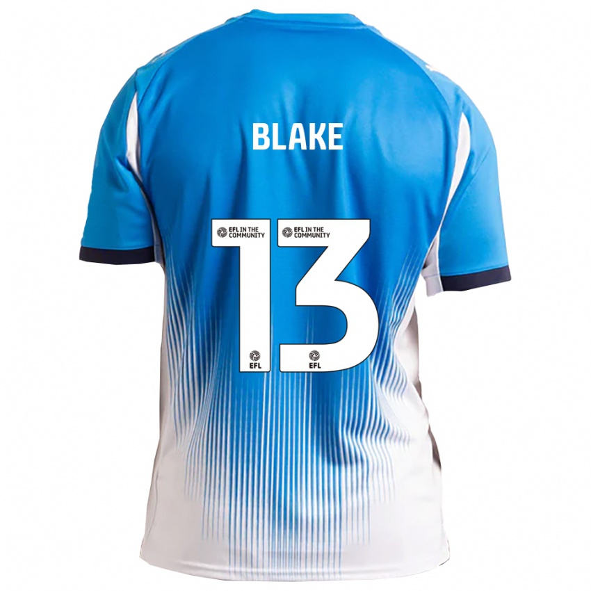 גברים Billy Blake #13 כחול לבן ג'רזי ביתית 2025/26 חולצה קצרה