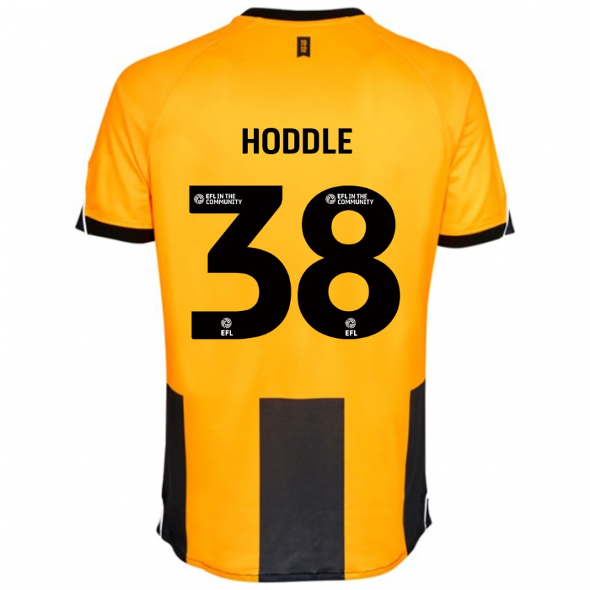 גברים ג׳ורג׳ הודל #38 כתום שחור ג'רזי ביתית 2025/26 חולצה קצרה