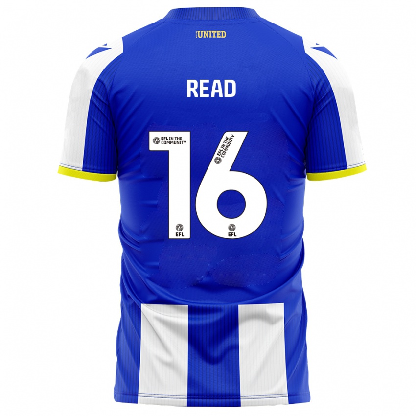 גברים Arthur Read #16 כחול לבן ג'רזי ביתית 2025/26 חולצה קצרה