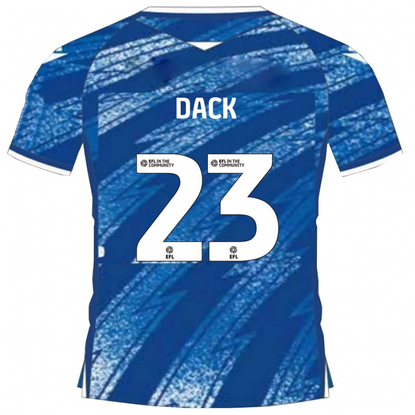 גברים בראדלי דאק #23 כחול לבן ג'רזי ביתית 2025/26 חולצה קצרה