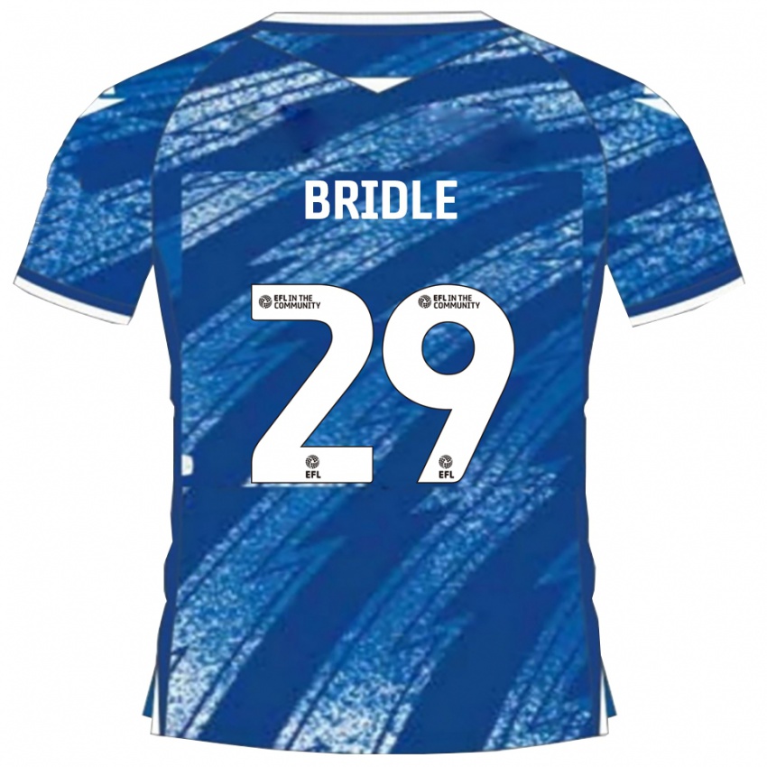 גברים הארי ברידל #29 כחול לבן ג'רזי ביתית 2025/26 חולצה קצרה