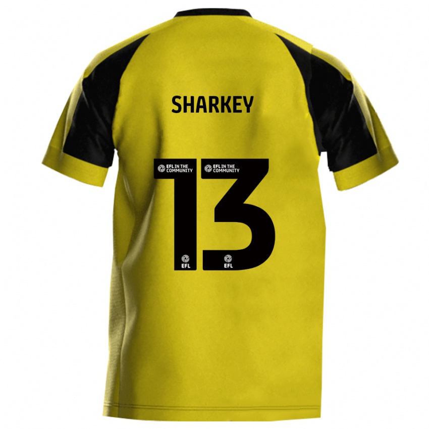 גברים טובי שארקי #13 צהוב אפור ג'רזי ביתית 2025/26 חולצה קצרה