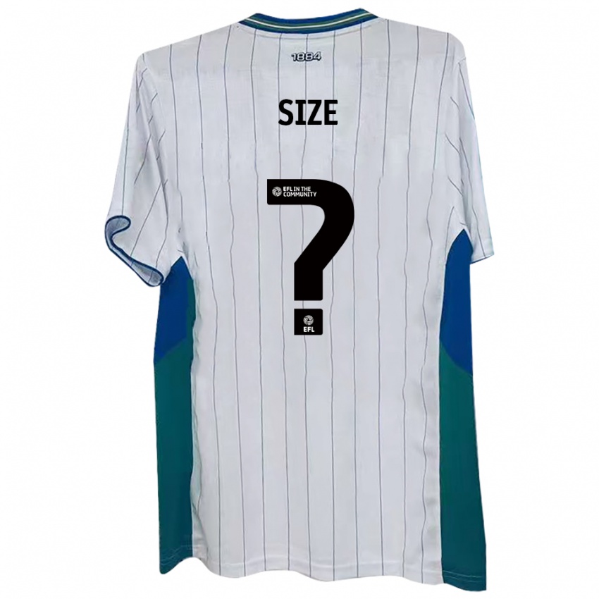 גברים Amelia Size #0 לבן ירוק כחול ג'רזי ביתית 2025/26 חולצה קצרה