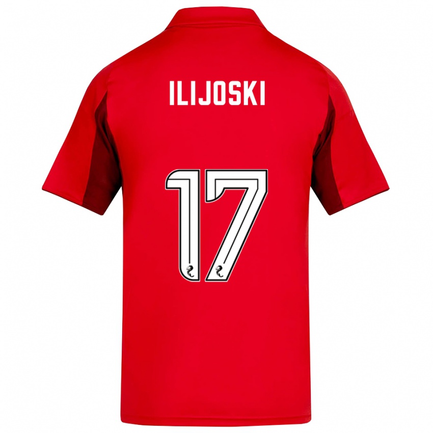 גברים אמה איליג'וסקי #17 אדום בורדו ג'רזי ביתית 2025/26 חולצה קצרה