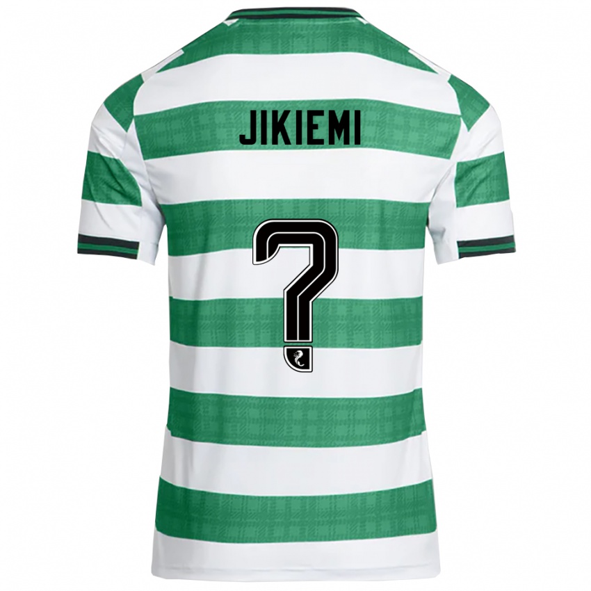 גברים Dara Jikiemi #0 ירוק לבן ג'רזי ביתית 2025/26 חולצה קצרה