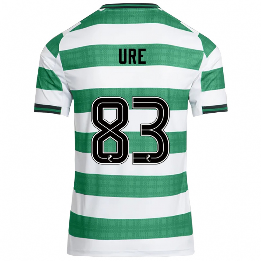 גברים קייל אור #83 ירוק לבן ג'רזי ביתית 2025/26 חולצה קצרה