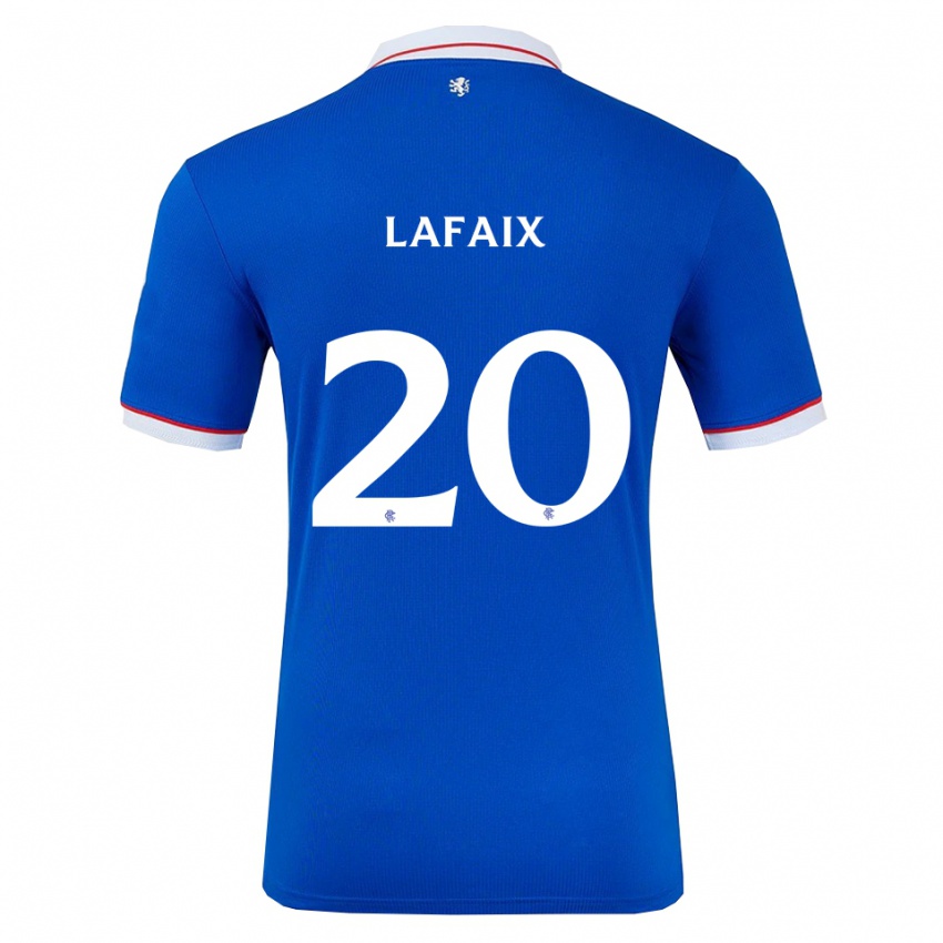 גברים קאמיל לאפייקס #20 כחול לבן ג'רזי ביתית 2025/26 חולצה קצרה