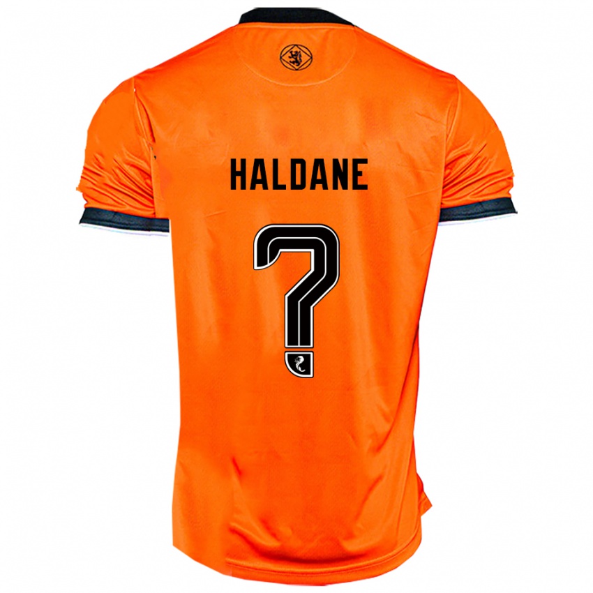 גברים לואיס הלדיין #0 כתום שחור ג'רזי ביתית 2025/26 חולצה קצרה