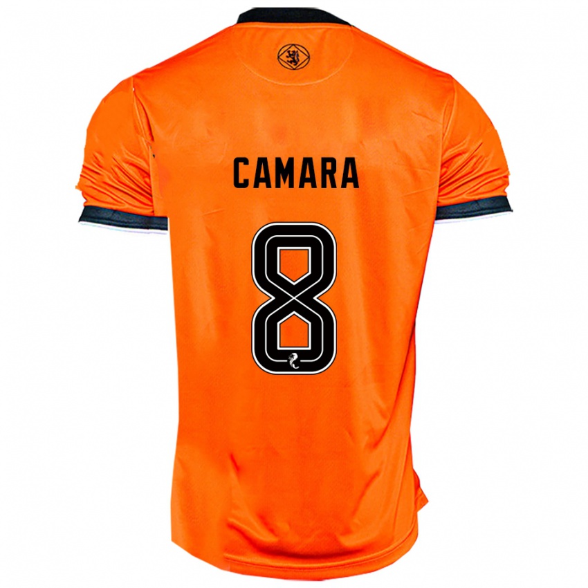 גברים פאנוצ'ה קאמארה #8 כתום שחור ג'רזי ביתית 2025/26 חולצה קצרה