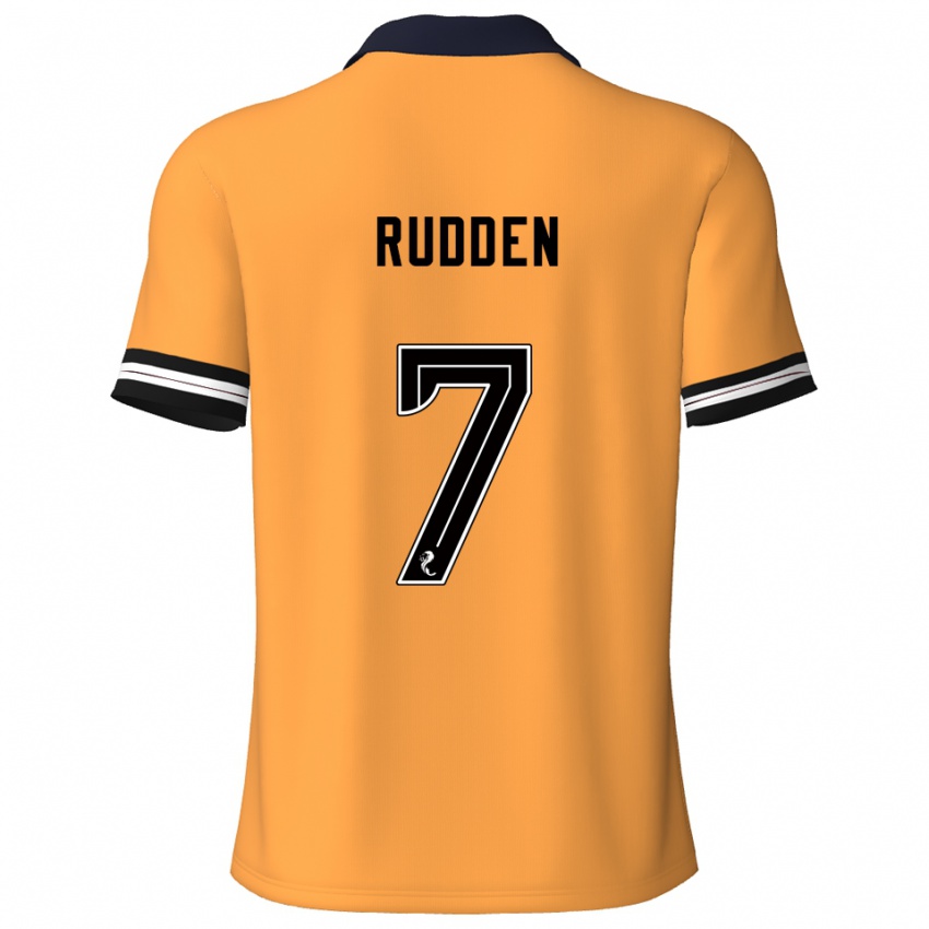 גברים זאק ראדן #7 צהוב שחור ג'רזי ביתית 2025/26 חולצה קצרה