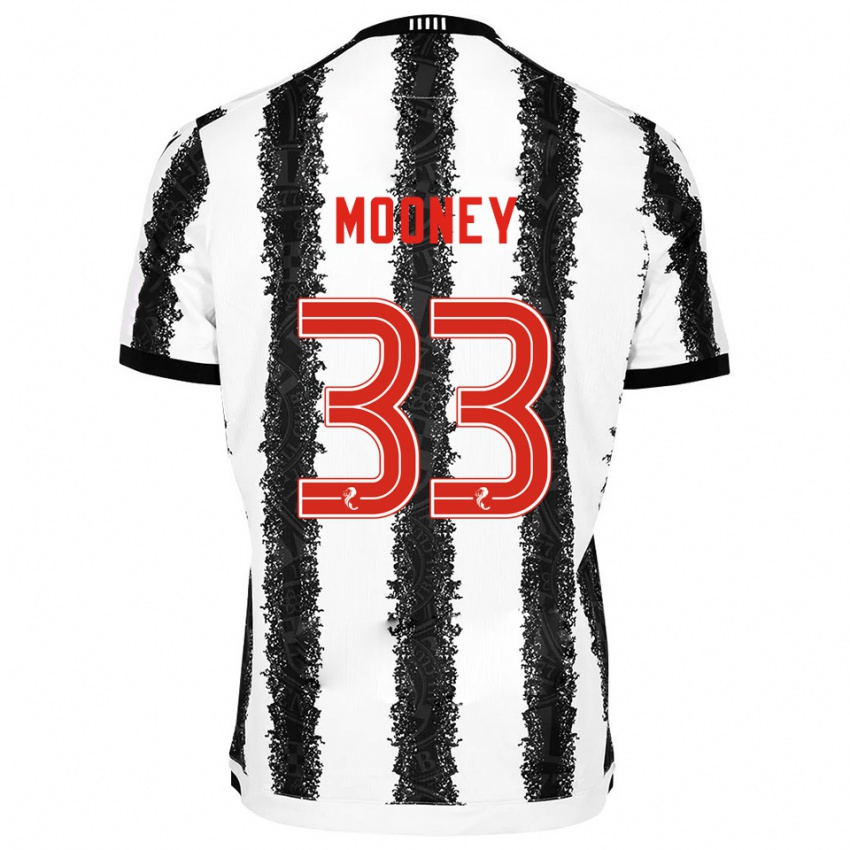 גברים איוון מוני #33 לבן שחור ג'רזי ביתית 2025/26 חולצה קצרה