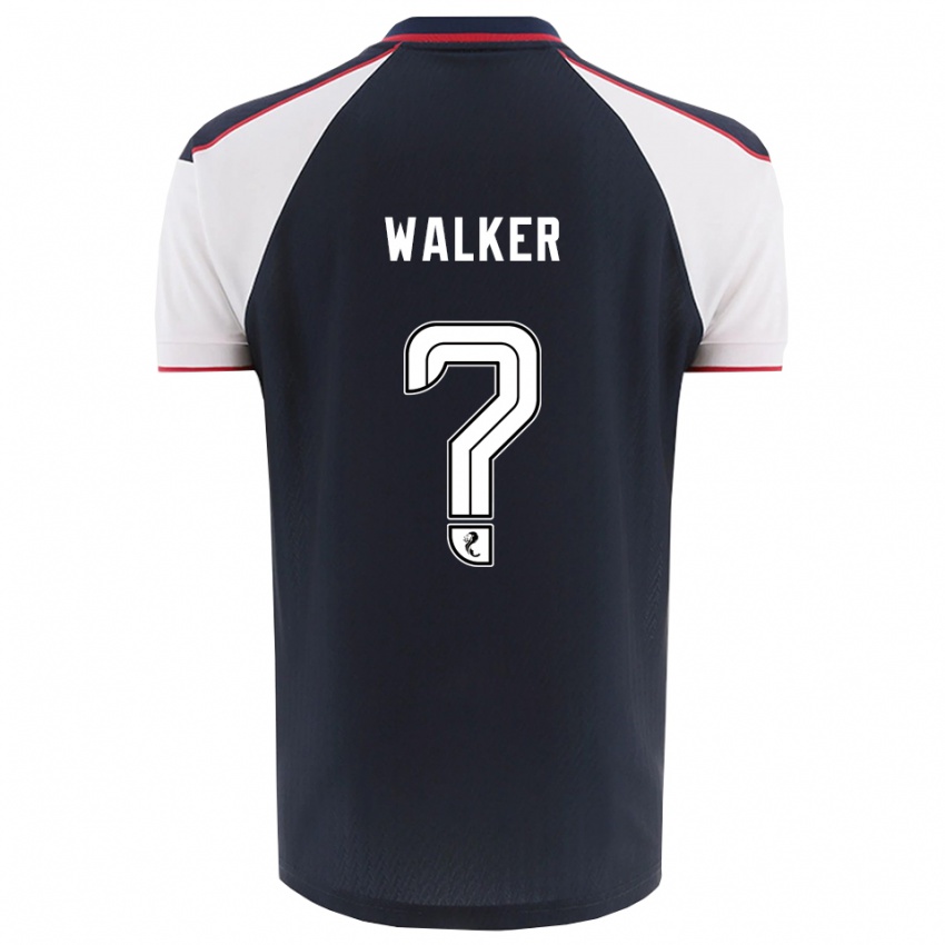 גברים Fiona Walker #0 כחול נייבי לבן ג'רזי ביתית 2025/26 חולצה קצרה