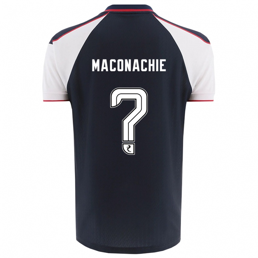 גברים Charlotte Maconachie #0 כחול נייבי לבן ג'רזי ביתית 2025/26 חולצה קצרה