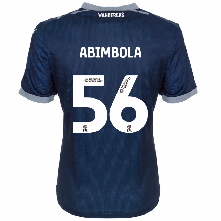 גברים אופאולובה דייוויד אבימבולה #56 כחול נייבי אפור הרחק ג'רזי 2025/26 חולצה קצרה