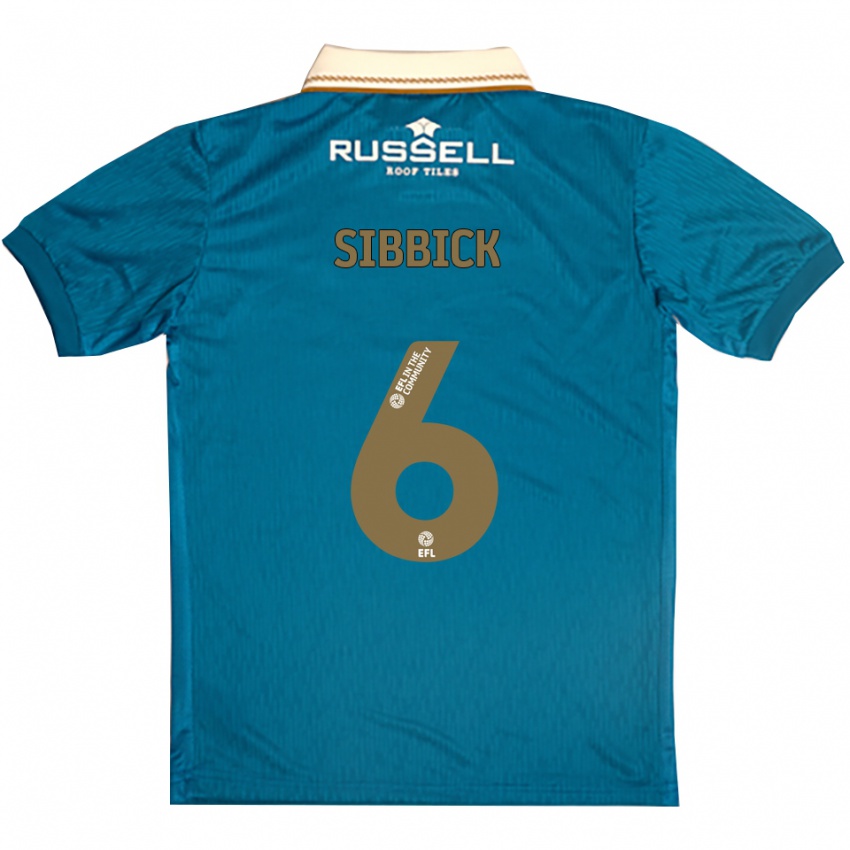 גברים טובי סיביק #6 תכלת לבן הרחק ג'רזי 2025/26 חולצה קצרה