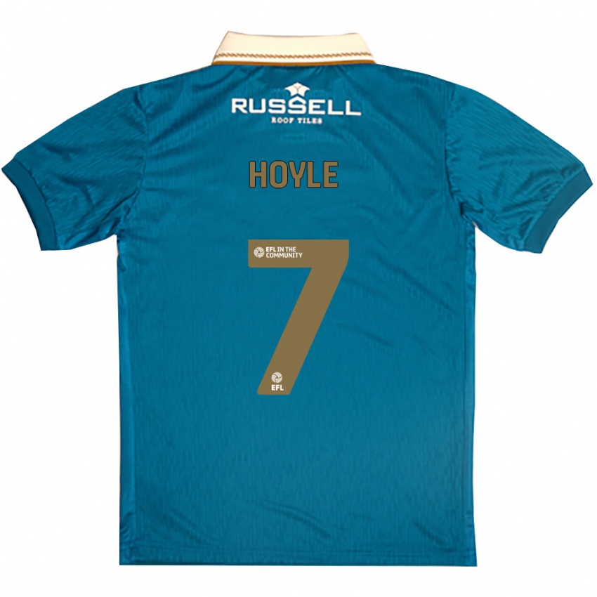 גברים Farrah Hoyle #7 תכלת לבן הרחק ג'רזי 2025/26 חולצה קצרה